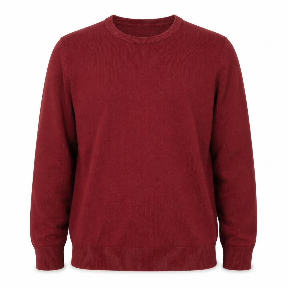 Atlantic Bay Mens Red   Pullover Jumper Size L
