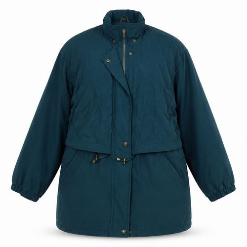 Canada Womens Green   Overcoat Coat Size 14