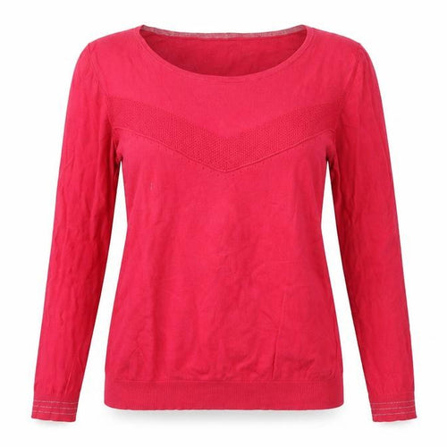 Promod Womens Pink   Pullover Jumper Size M