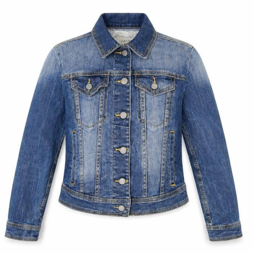 Cherokee Womens Blue  Denim Jacket  Size 6