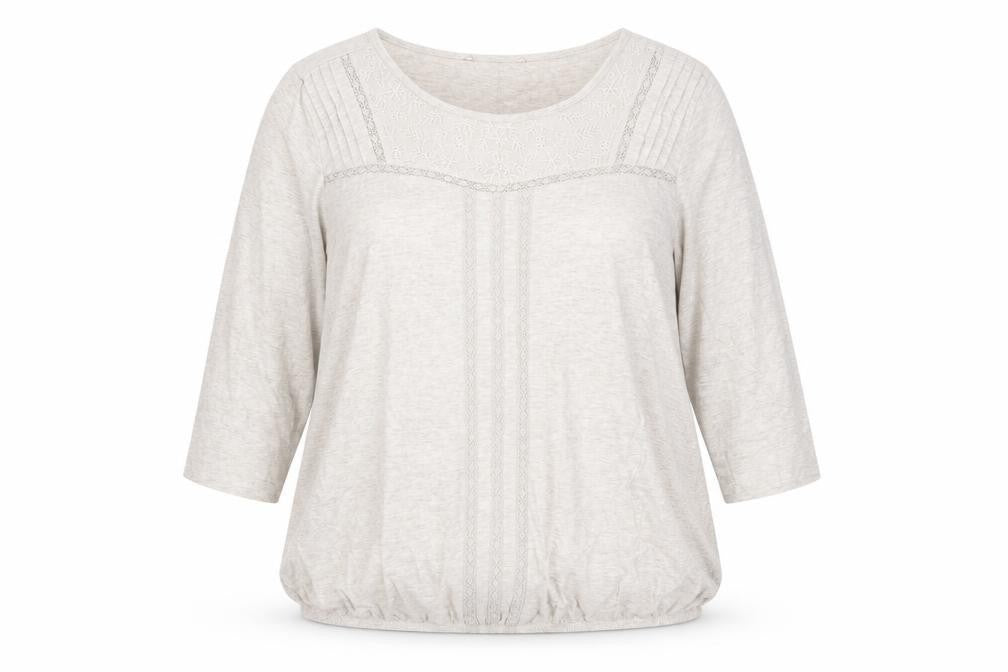Preworn Womens Beige   Pullover Sweatshirt Size 18