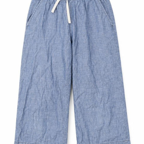 Gap  Girls Blue   Cropped Trousers Size L
