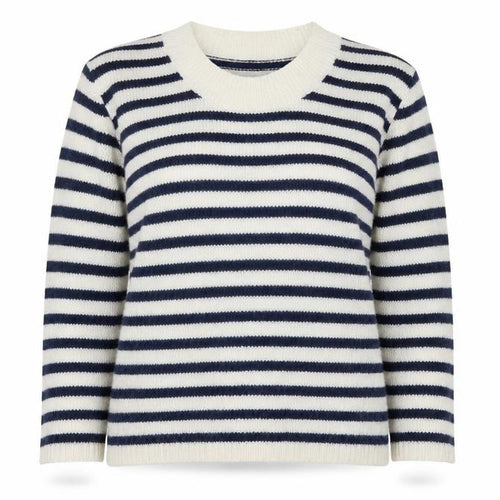 Dorothy Perkins Womens Blue Striped  Pullover Jumper Size 10
