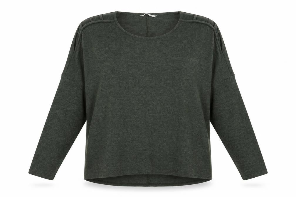 George Womens Green  Knit Pullover Jumper Size 14
