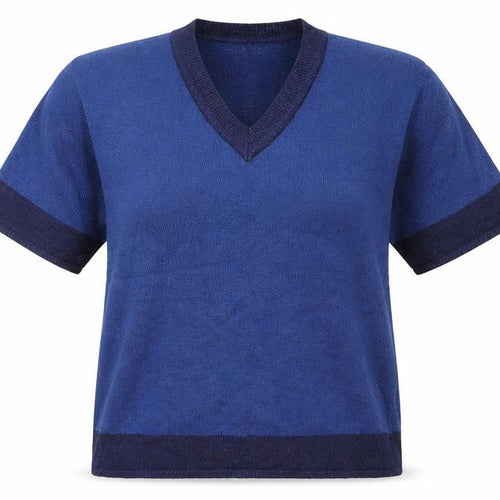 Lakeland Womens Blue  Knit Pullover Jumper Size 12