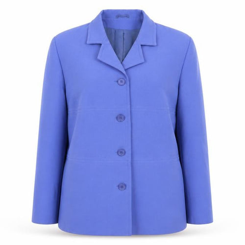 Extra Elegance Womens Blue   Overcoat Coat Size 10