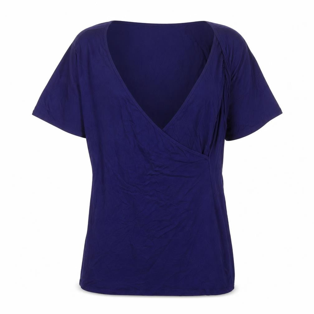 Cable & Gauge Womens Blue   Basic T-Shirt Size M