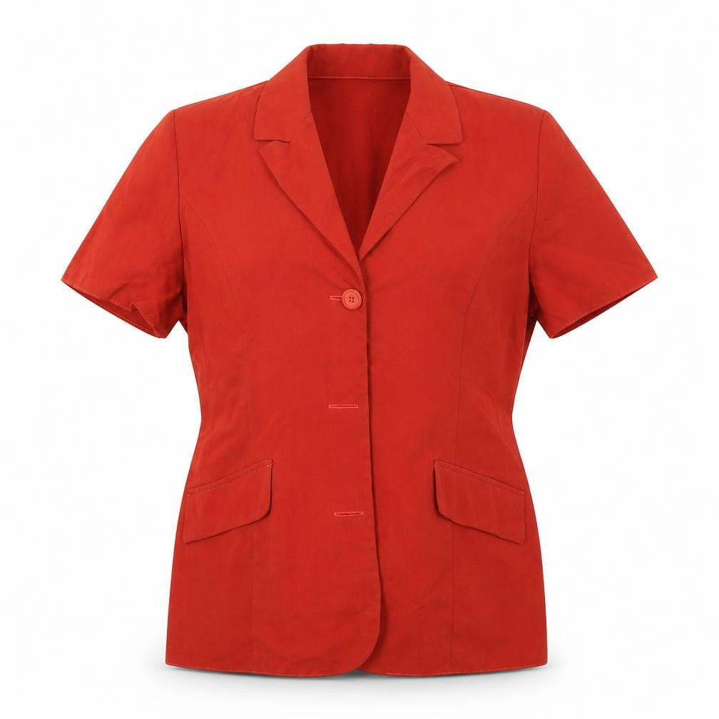 Etam Womens Orange   Jacket Coat Size 14