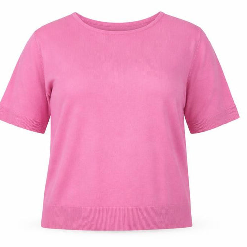 Marks and Spencer Womens Pink   Basic T-Shirt Size 14