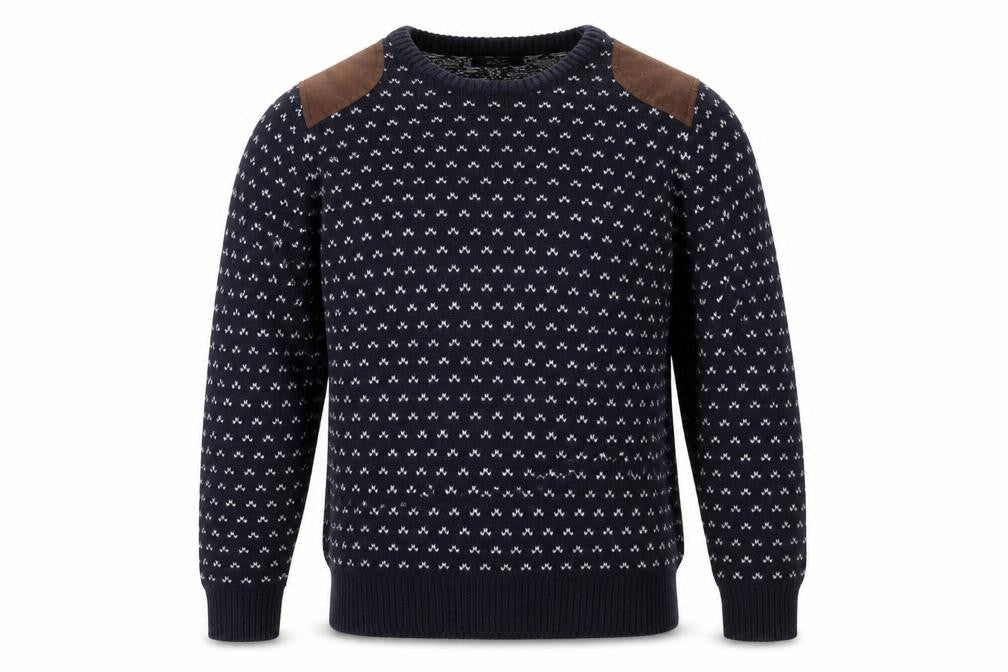 Easy Mens Blue   Pullover Sweatshirt Size S