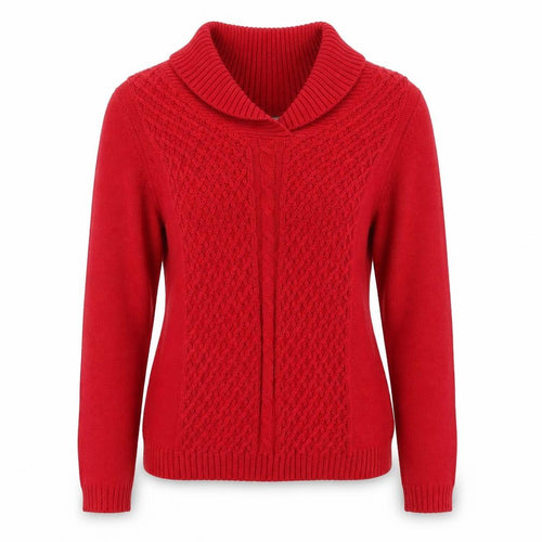 studio  Womens Red   Pullover Sweatshirt Size M
