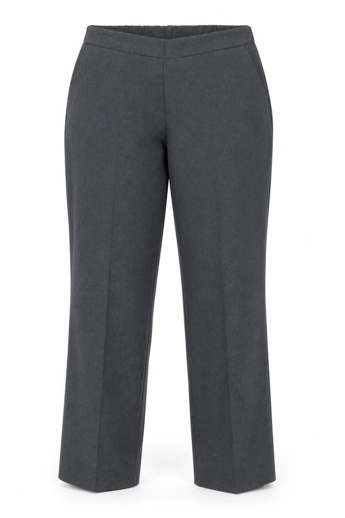 Preworn Womens Grey   Trousers  Size 14 L25 in