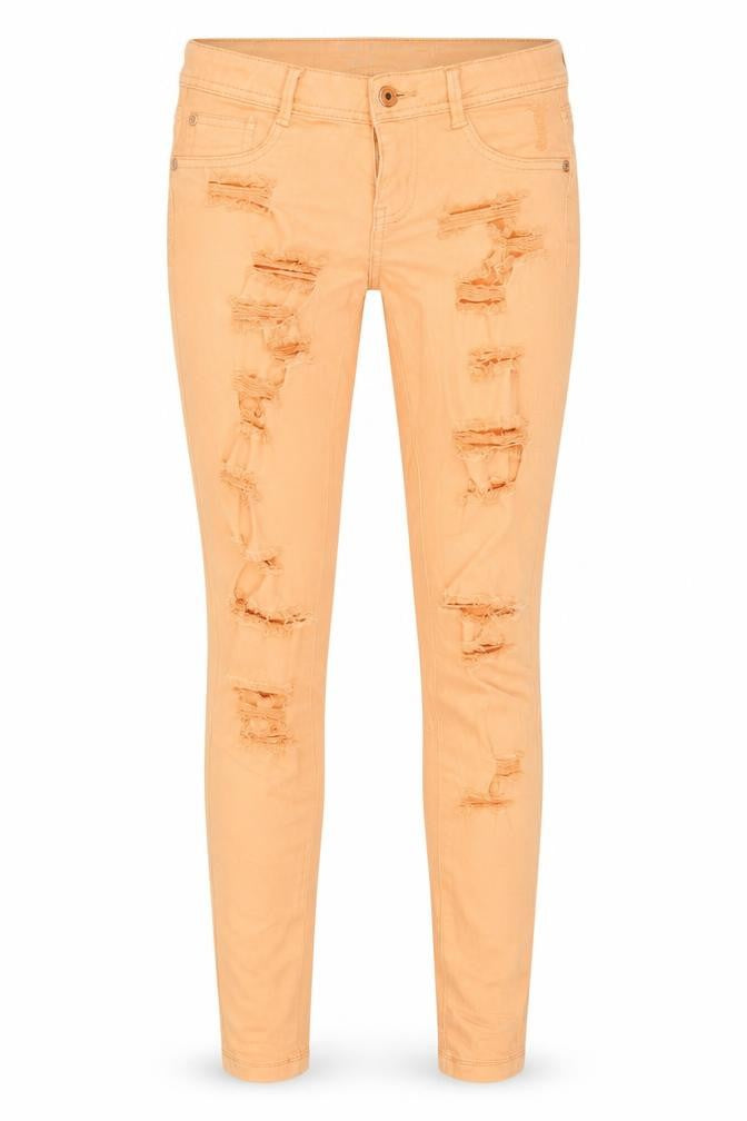 Suteblanco Jeans Womens Orange  Denim Skinny Jeans Size 6 L29 in