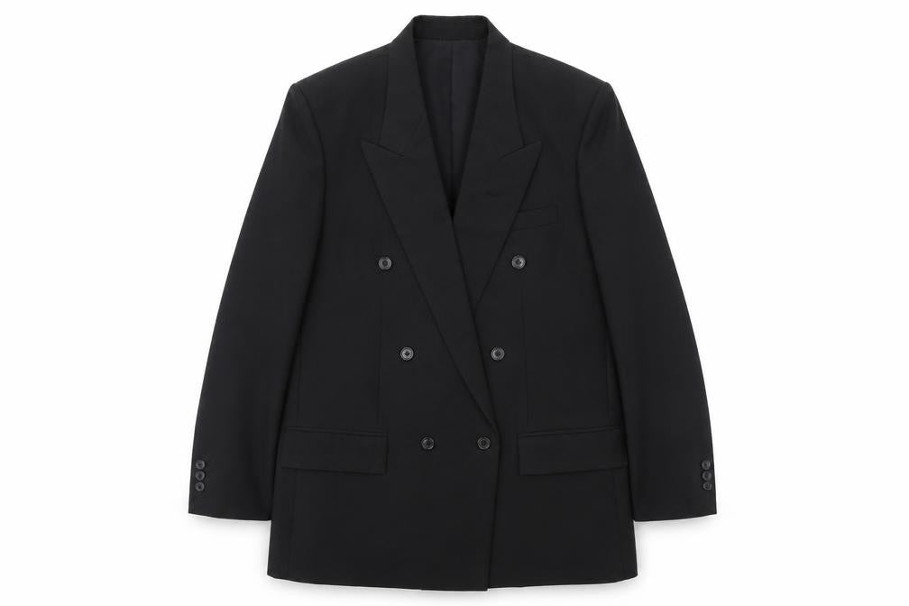M.A.A Mens Black   Jacket Suit Jacket Size L