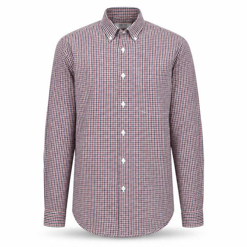 Topman Mens Red Check   Button-Up Size XS