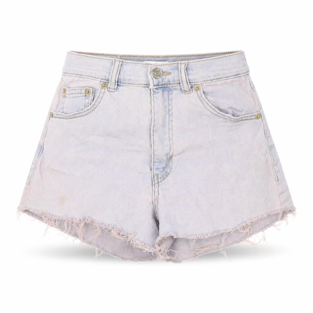 Pull&Bear Womens Pink  Denim Hot Pants Shorts Size 6