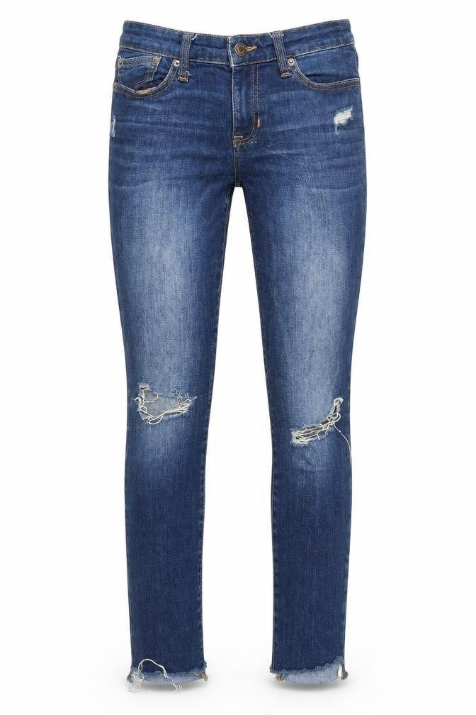 Gap Womens Blue  Denim Skinny Jeans Size 6 L23 in