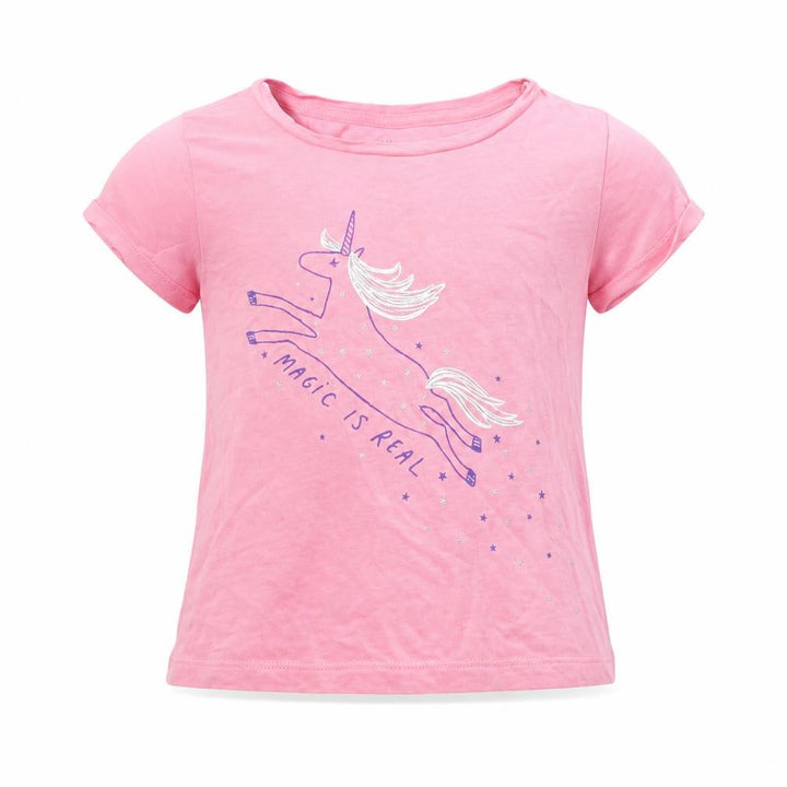 Gap Girls Pink   Basic T-Shirt Size 2 Years