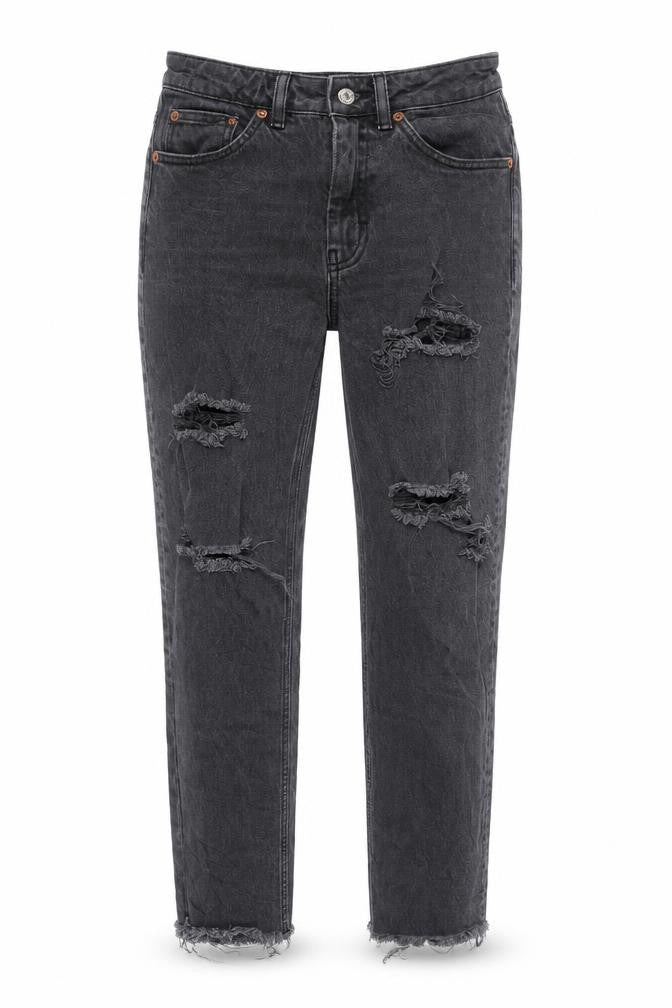Topshop Womens Black Denim Skinny Jeans Size 28 L25 in