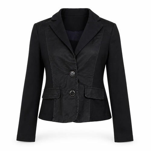 HF Womens Black   Jacket Coat Size S