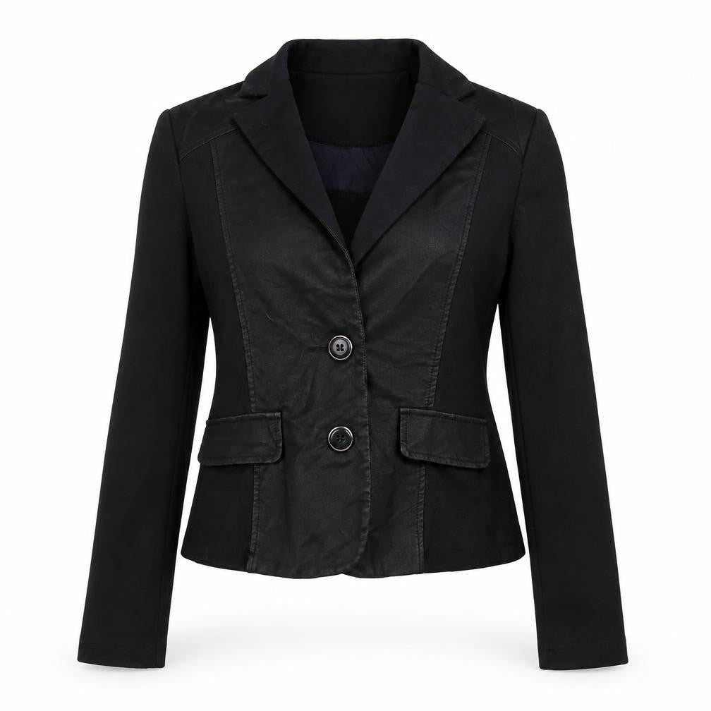 HF Womens Black   Jacket Coat Size S