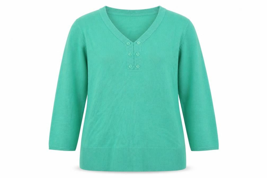 Klass Womens Green   Pullover Jumper Size XL
