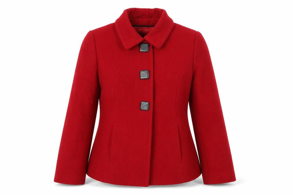 BM Womens Red   Jacket  Size 12