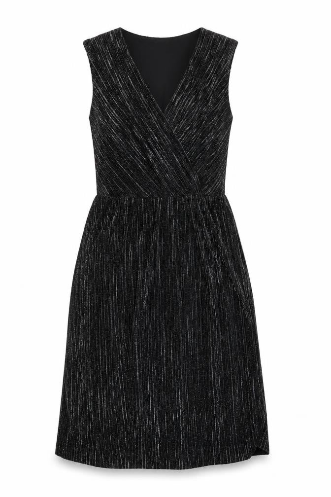 Paraphrase Womens Black   Fit & Flare  Size XS