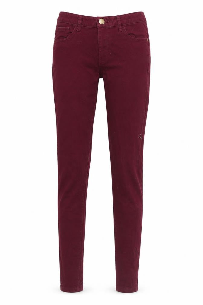 denim co Womens Purple Denim Skinny Jeans Size 6 L26 in