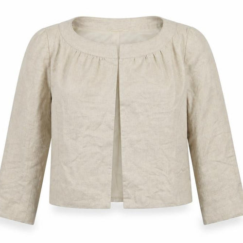 Kit  Womens Beige   Jacket  Size 12