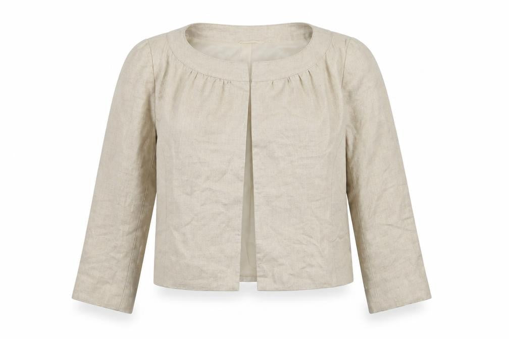 Kit  Womens Beige   Jacket  Size 12