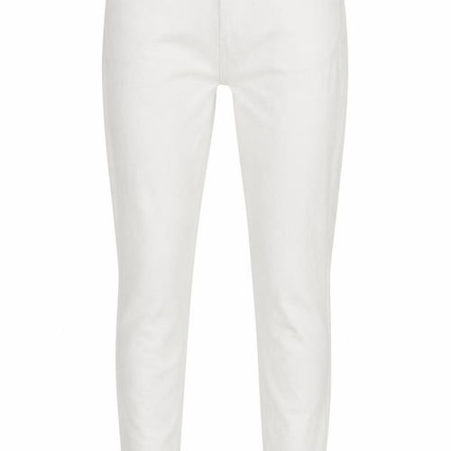Denim & Co. Womens White   Skinny Jeans Size 10 L27 in