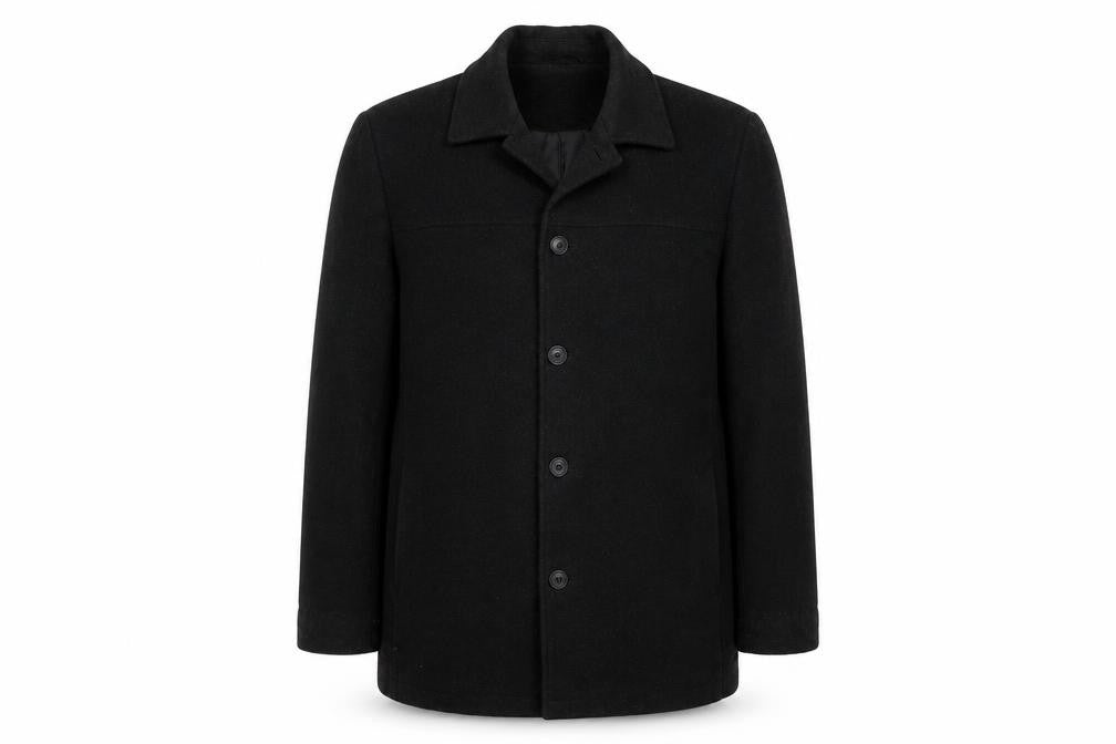 Baker Street Womens Black   Jacket Coat Size L