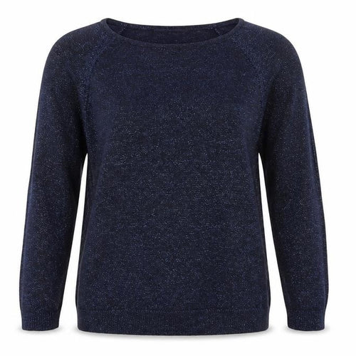 Marks and Spencer Womens Blue   Pullover Jumper Size 8  - Cold shoulder