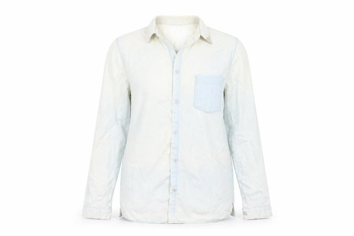 Topshop Womens Blue  Denim Tunic Button-Up Size 8