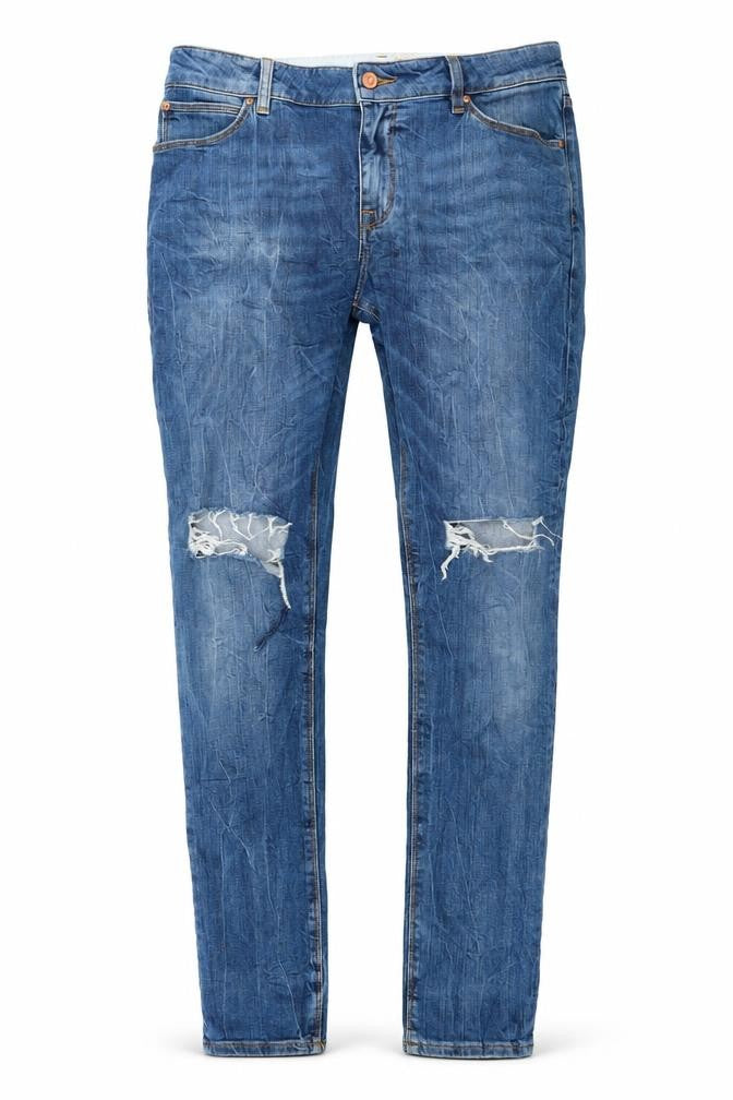 ASOS Womens Blue  Denim Skinny Jeans Size 33 in L32 in
