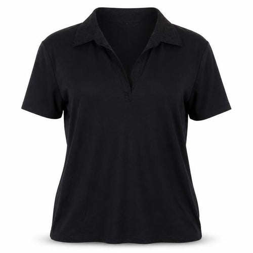Donna Lewis Womens Black  Jersey Basic T-Shirt Size XL