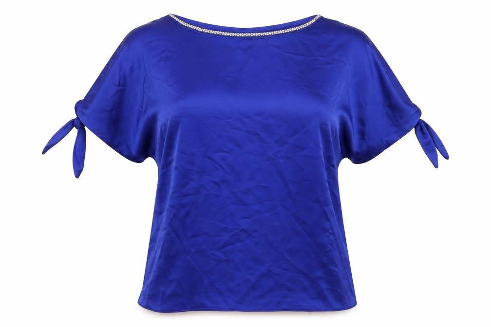 Dorothy Perkins Womens Blue   Basic Blouse Size 12