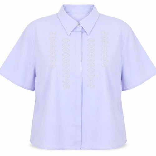 Berkertx Womens Purple   Basic Blouse Size 20