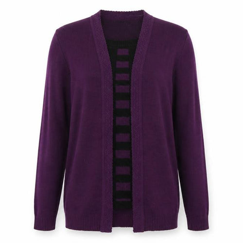 Glimpse Design Womens Purple   Cape Jumper Size M