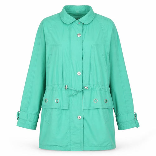 House of Fraser Womens Green   Anorak Coat Size 10