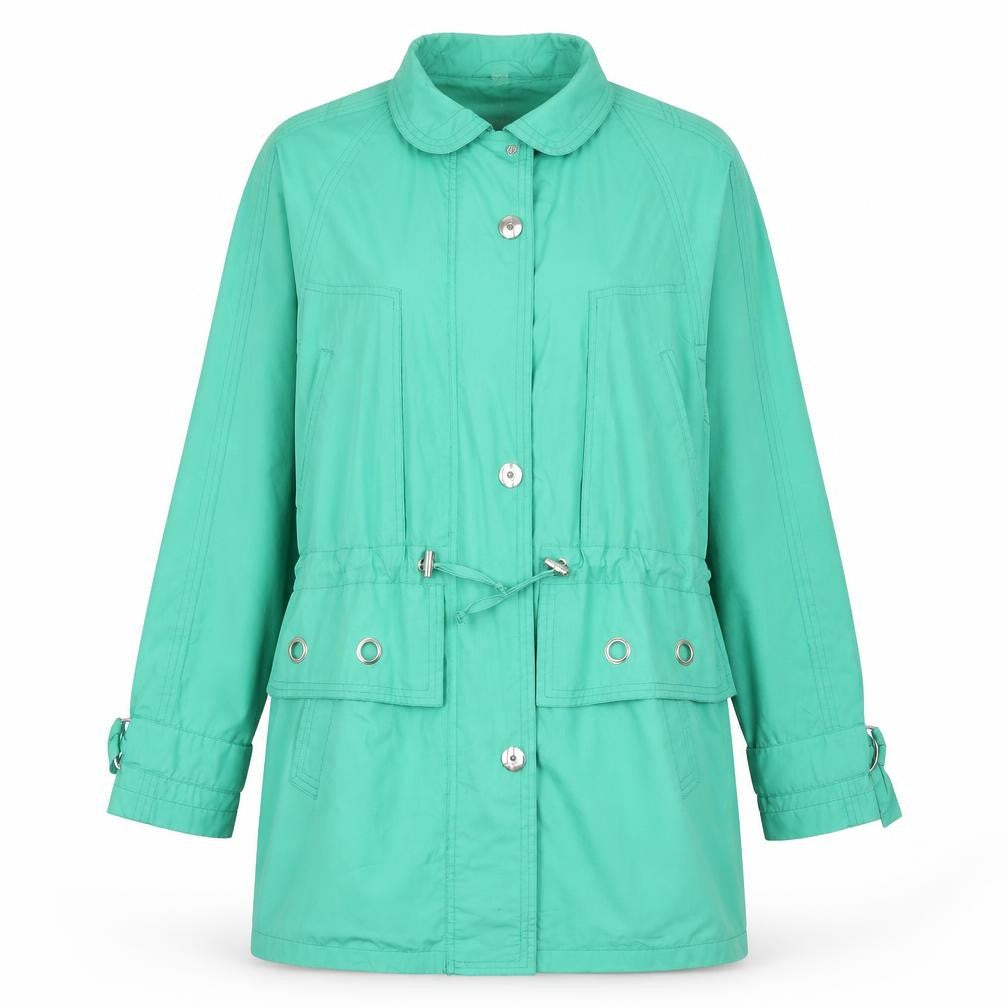 House of Fraser Womens Green   Anorak Coat Size 10