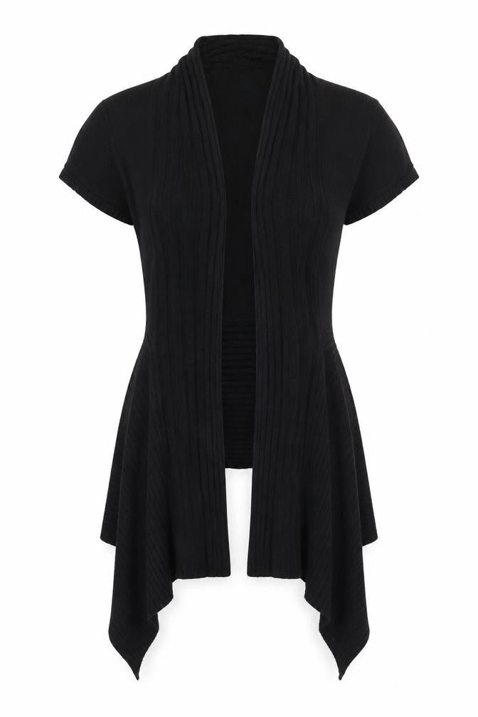 F&F Womens Black  Knit Cardigan Jumper Size 12