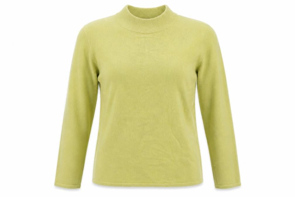 BM Womens Green  Knit Pullover Jumper Size L