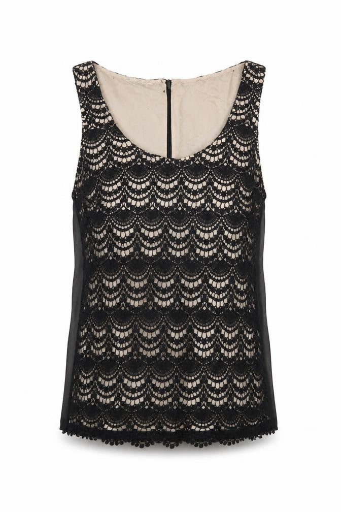 Monsoon Womens Black   Basic Tank Size 8