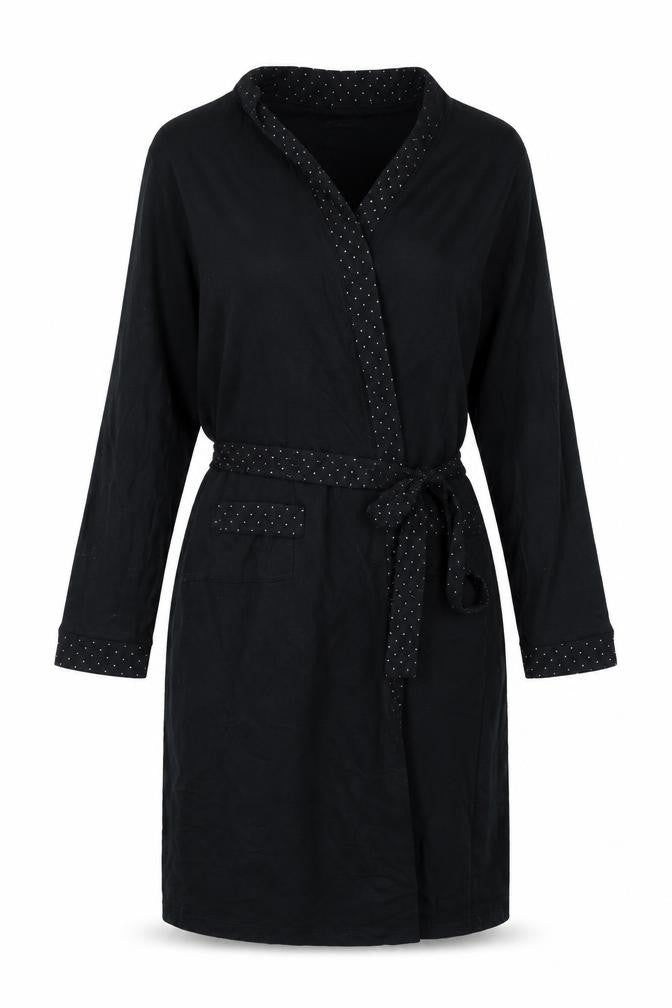 Front view of Mothercare women’s black cardigan jumper, size M