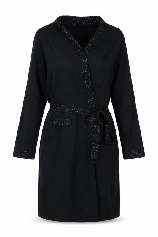 Front view of Mothercare women’s black cardigan jumper, size M