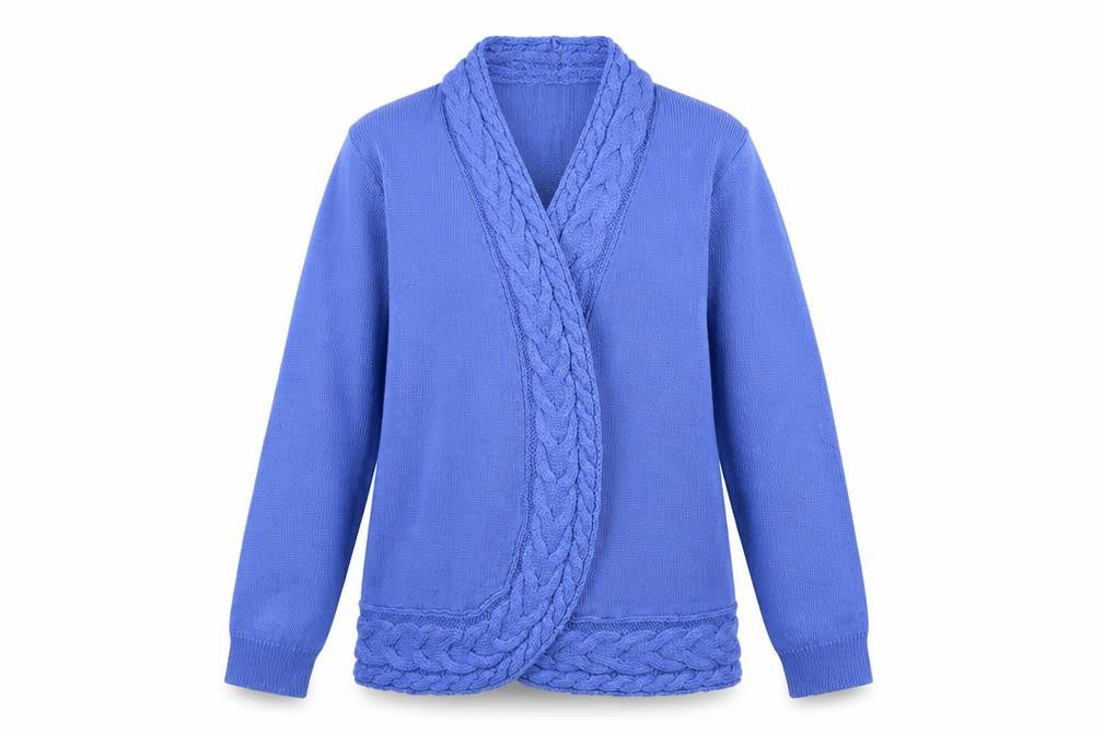 Essentials Womens Blue   Cardigan Jumper Size 16