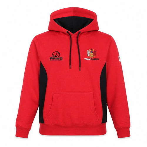 Rhino Womens Red   Pullover Hoodie Size 12