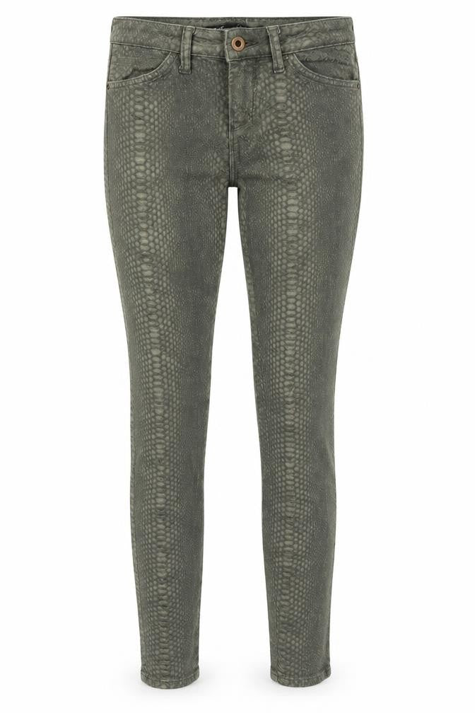 Zara Womens Green   Skinny Jeans Size 34